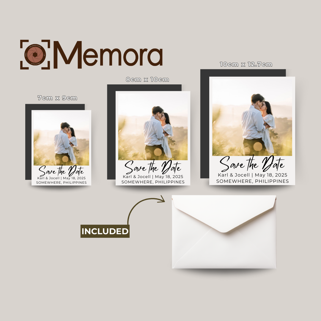 Memora Save the Date Photo Magnets Min. 20Pcs