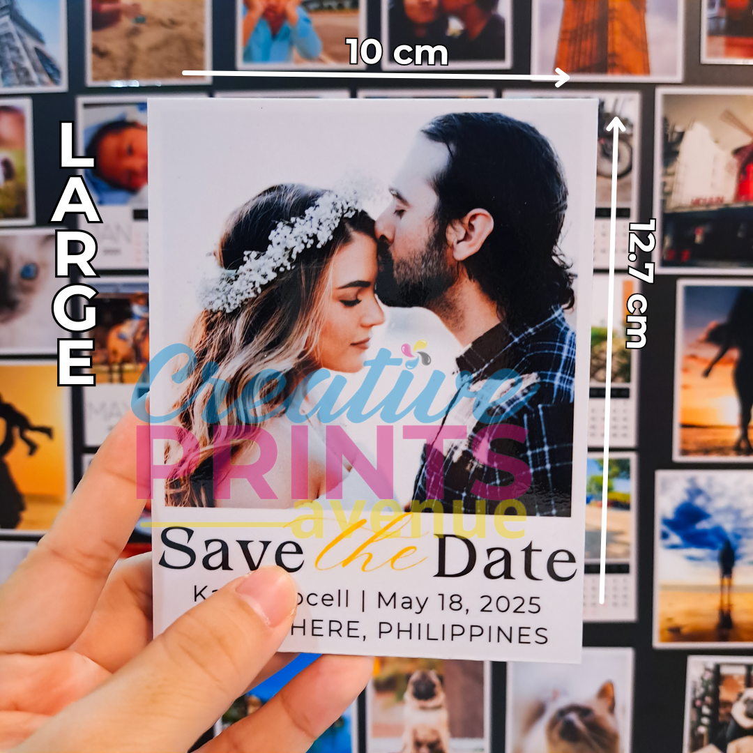 Memora Save the Date Photo Magnets Min. 20Pcs